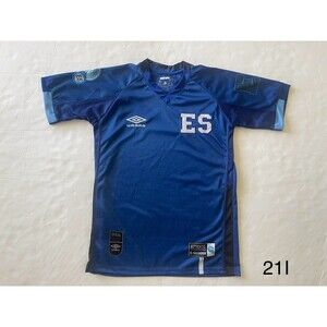 Umbro El Salvador National Soccer Jersey Blue Futbol‎ Adult Size XL
